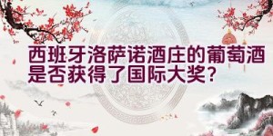 西班牙洛萨诺酒庄的葡萄酒是否获得了国际大奖？