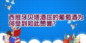 西班牙贝塔酒庄的葡萄酒为何受到如此赞誉？