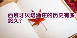 西班牙贝塔酒庄的历史有多悠久？