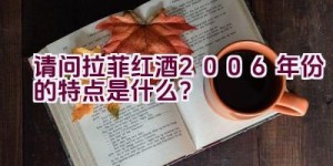 请问拉菲红酒2006年份的特点是什么？