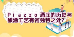 “Piazzo酒庄的历史与酿酒工艺有何独特之处？”