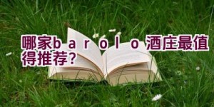 哪家barolo酒庄最值得推荐？