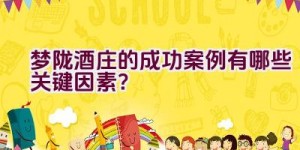 “梦陇酒庄的成功案例有哪些关键因素？”