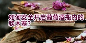 如何安全开启葡萄酒瓶内的软木塞？