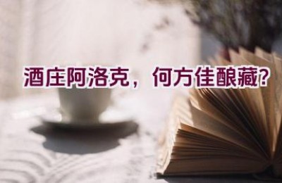 酒庄阿洛克，何方佳酿藏？