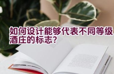 如何设计能够代表不同等级酒庄的标志？