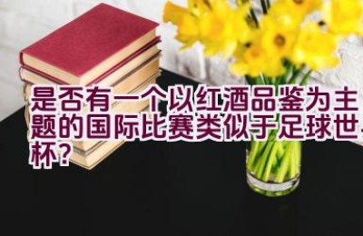 是否有一个以红酒品鉴为主题的国际比赛类似于足球世界杯？