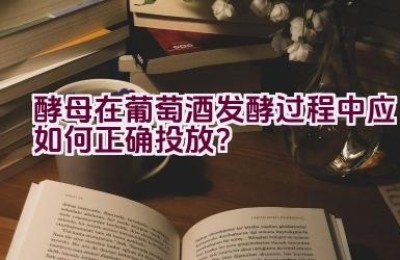 酵母在葡萄酒发酵过程中应如何正确投放？