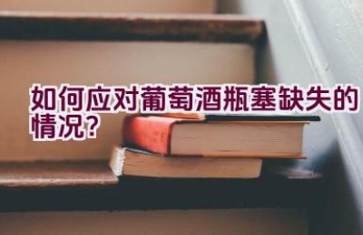 如何应对葡萄酒瓶塞缺失的情况？