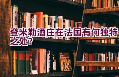 登米勒酒庄在法国有何独特之处？