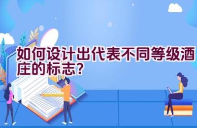 如何设计出代表不同等级酒庄的标志？