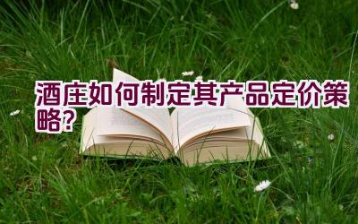 酒庄如何制定其产品定价策略？插图