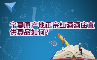 宁夏原产地正宗红酒酒庄直供真品如何？插图