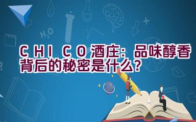 “CHICO酒庄：品味醇香背后的秘密是什么？”插图