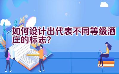 如何设计出代表不同等级酒庄的标志？插图